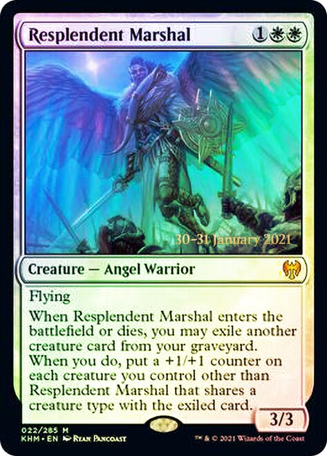 Resplendent Marshal  [Kaldheim Prerelease Promos] | Card Citadel