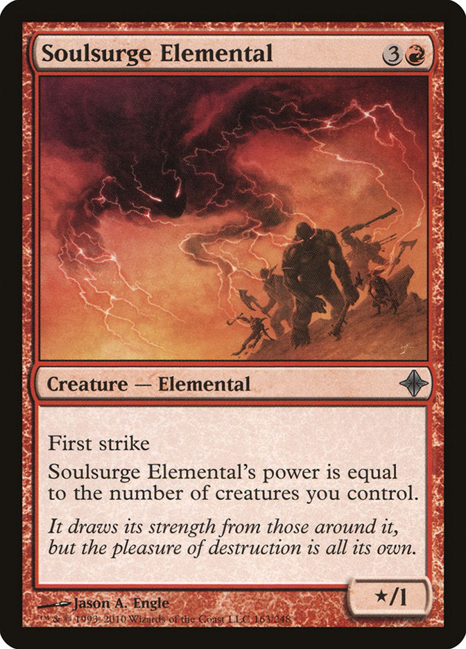 Soulsurge Elemental [Rise of the Eldrazi] | Card Citadel