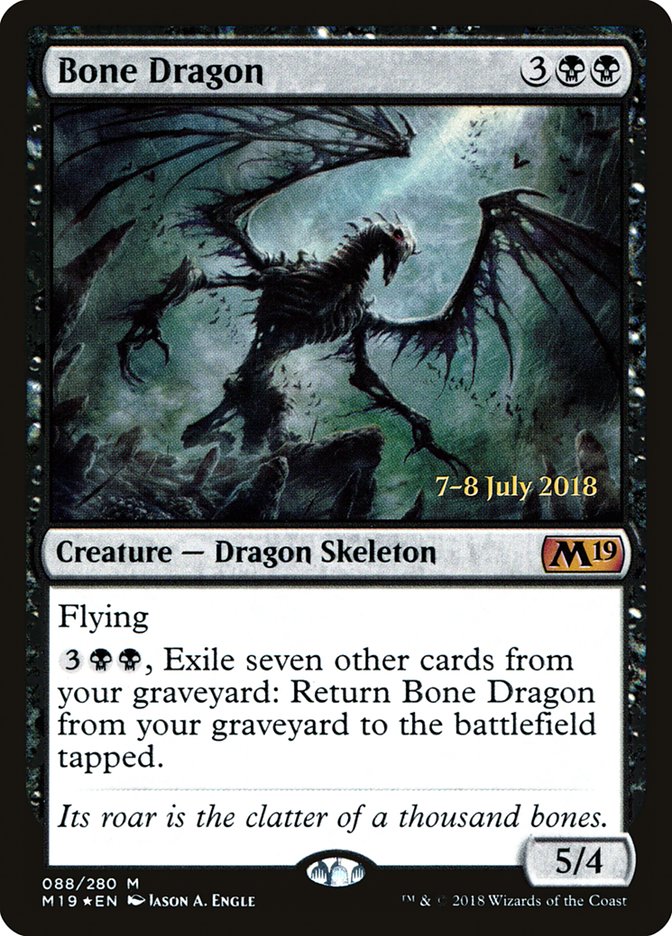 Bone Dragon [Core Set 2019 Promos] | Card Citadel