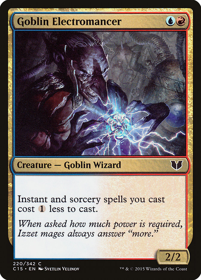 Goblin Electromancer [Commander 2015] | Card Citadel