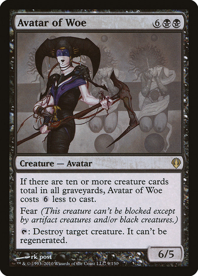 Avatar of Woe [Archenemy] | Card Citadel