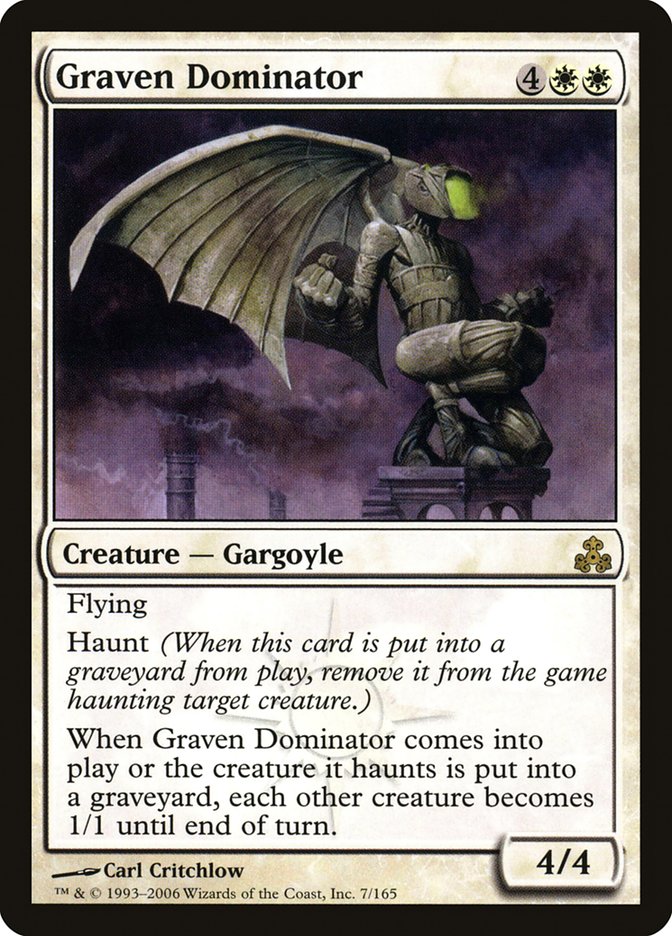 Graven Dominator [Guildpact] | Card Citadel