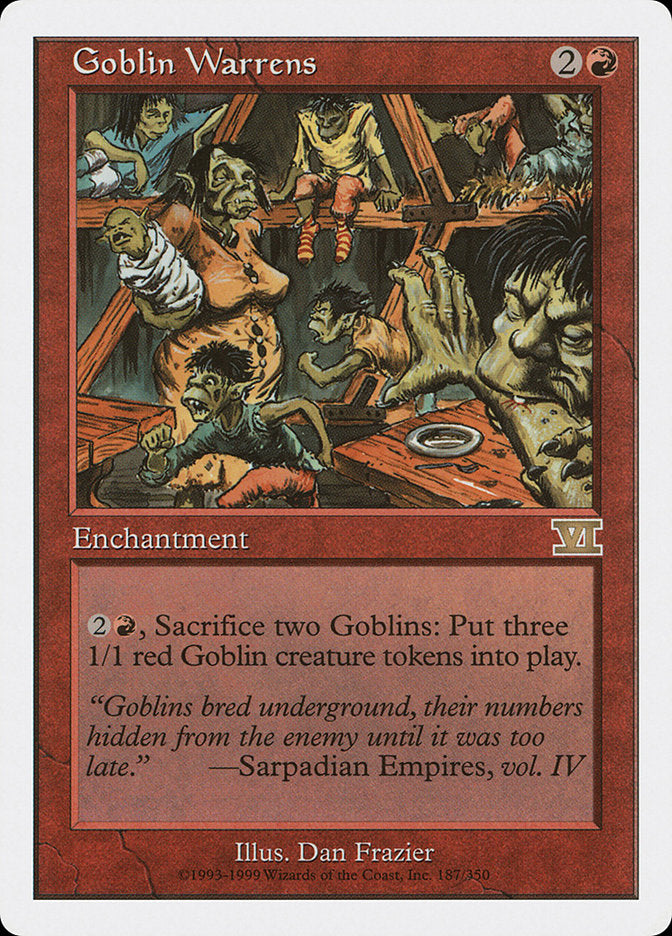 Goblin Warrens [Classic Sixth Edition] | Card Citadel