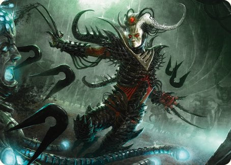 Vraan, Executioner Thane Art Card [Phyrexia: All Will Be One Art Series] | Card Citadel