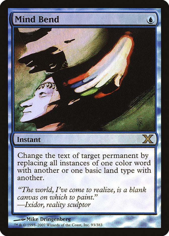 Mind Bend (Premium Foil) [Tenth Edition] | Card Citadel