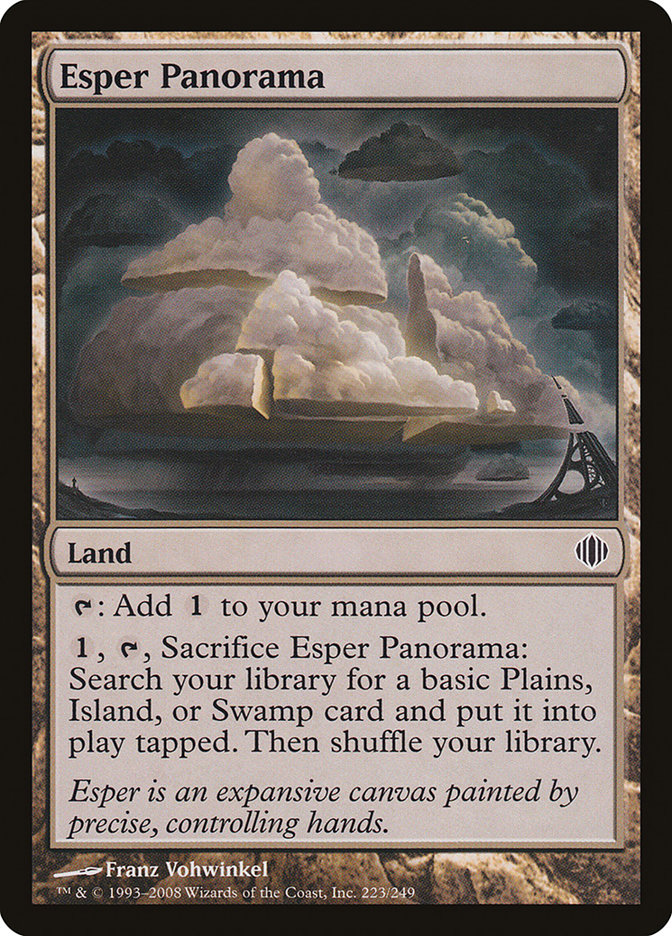 Esper Panorama [Shards of Alara] | Card Citadel