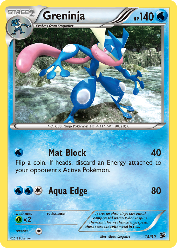 Greninja (14/39) [XY: Kalos Starter Set] | Card Citadel