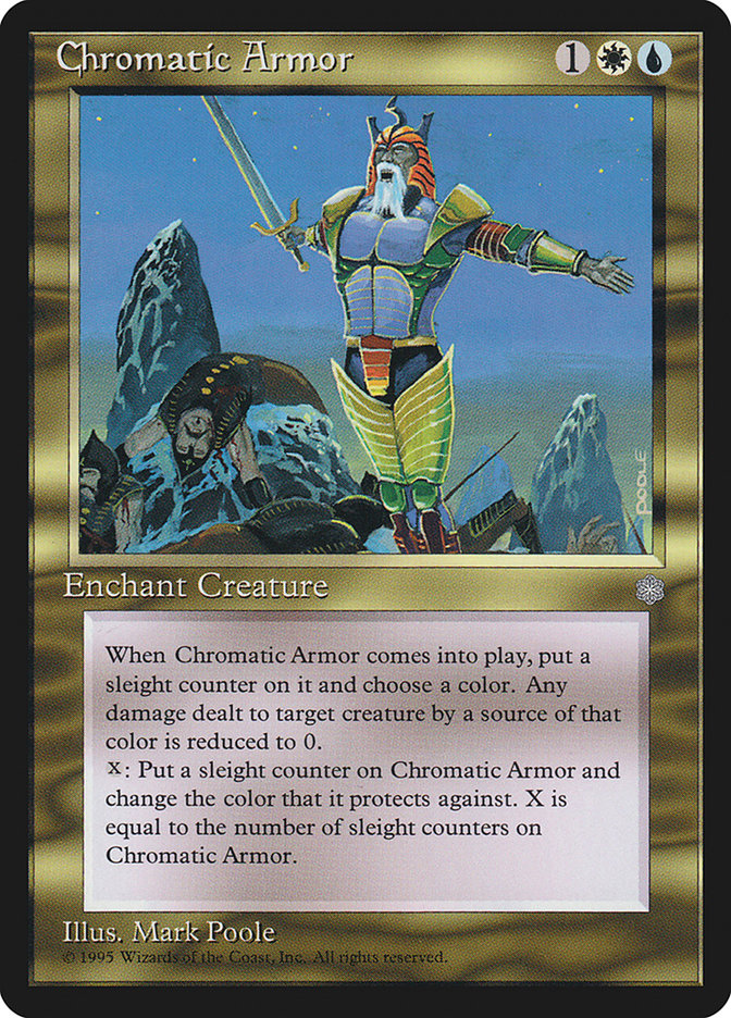 Chromatic Armor [Ice Age] | Card Citadel