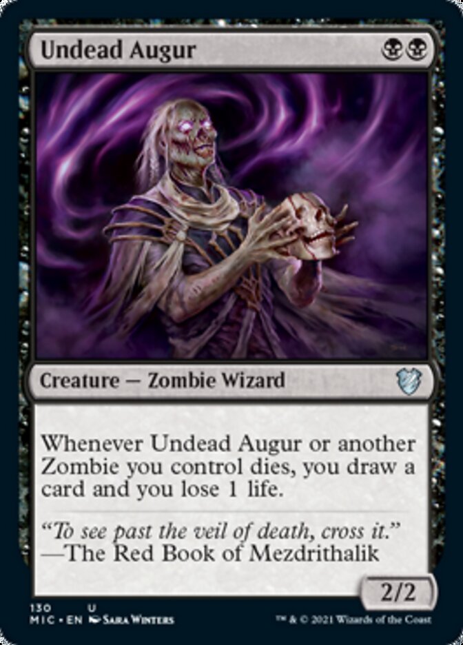 Undead Augur [Innistrad: Midnight Hunt Commander] | Card Citadel