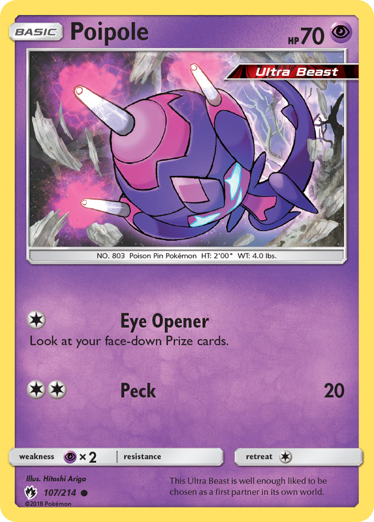 Poipole (107/214) [Sun & Moon: Lost Thunder] | Card Citadel
