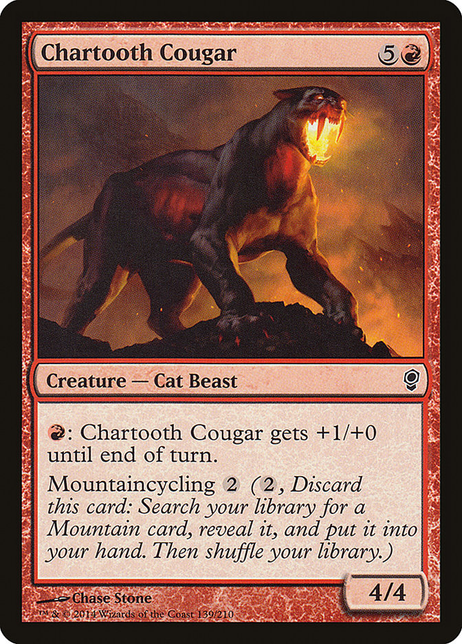 Chartooth Cougar [Conspiracy] | Card Citadel
