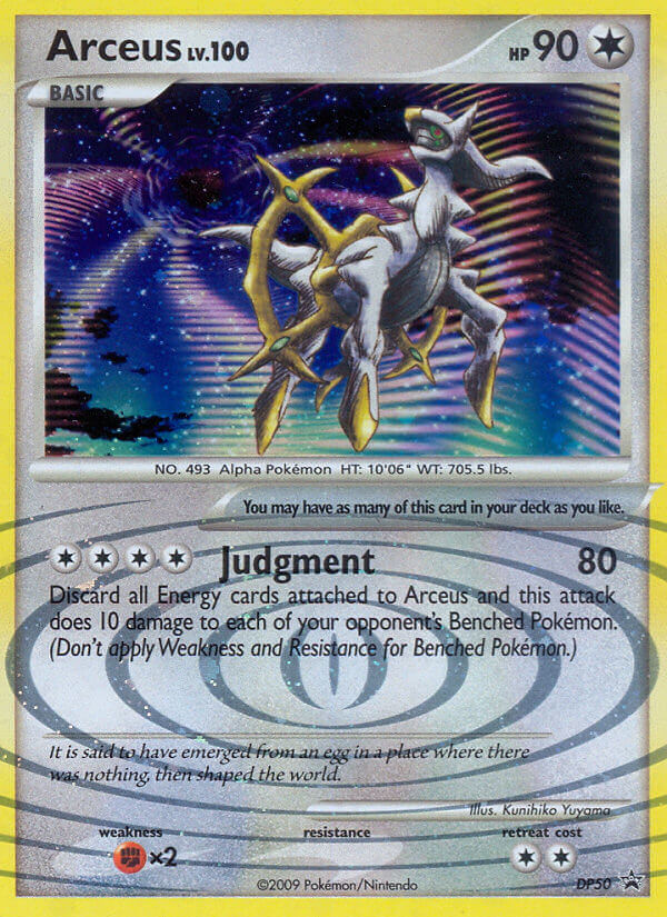 Arceus (DP50) [Diamond & Pearl: Black Star Promos] | Card Citadel