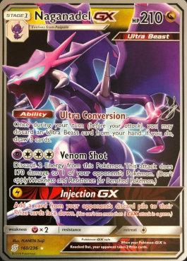 Naganadel GX (160/236) (Perfection - Henry Brand) [World Championships 2019] | Card Citadel