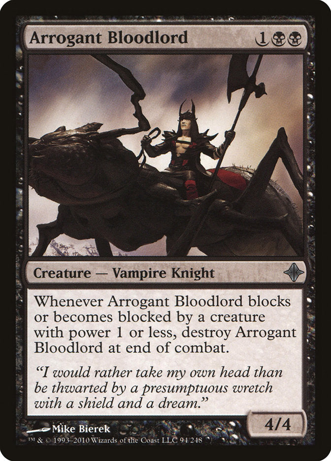 Arrogant Bloodlord [Rise of the Eldrazi] | Card Citadel