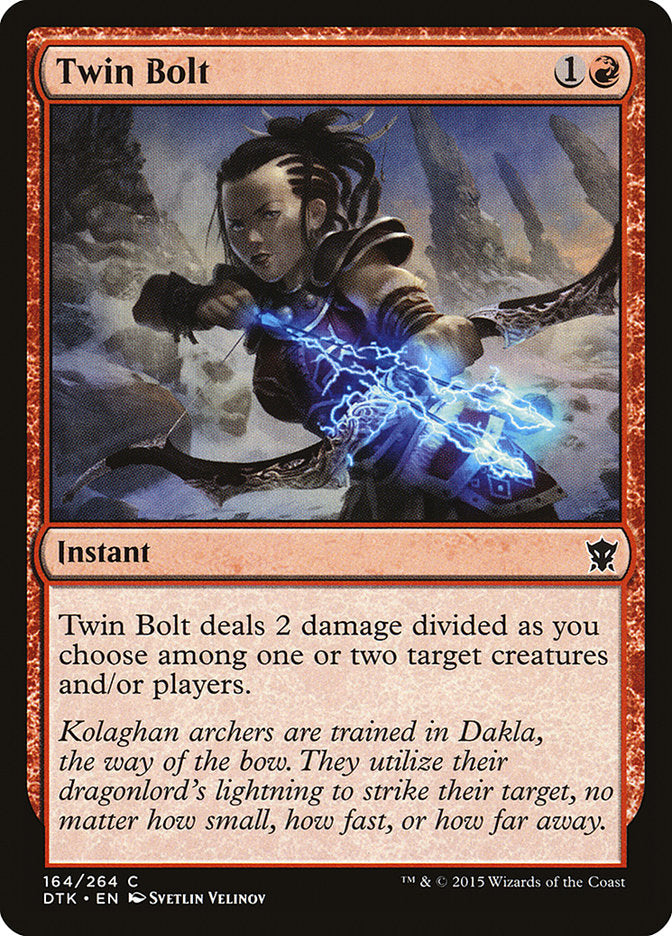 Twin Bolt [Dragons of Tarkir] | Card Citadel