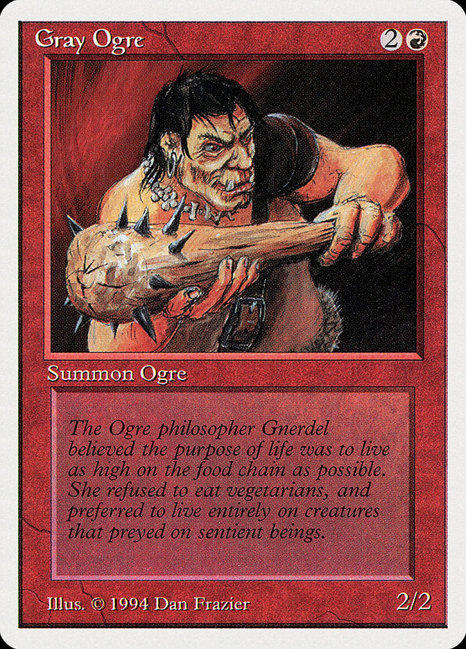 Gray Ogre [Summer Magic / Edgar] | Card Citadel