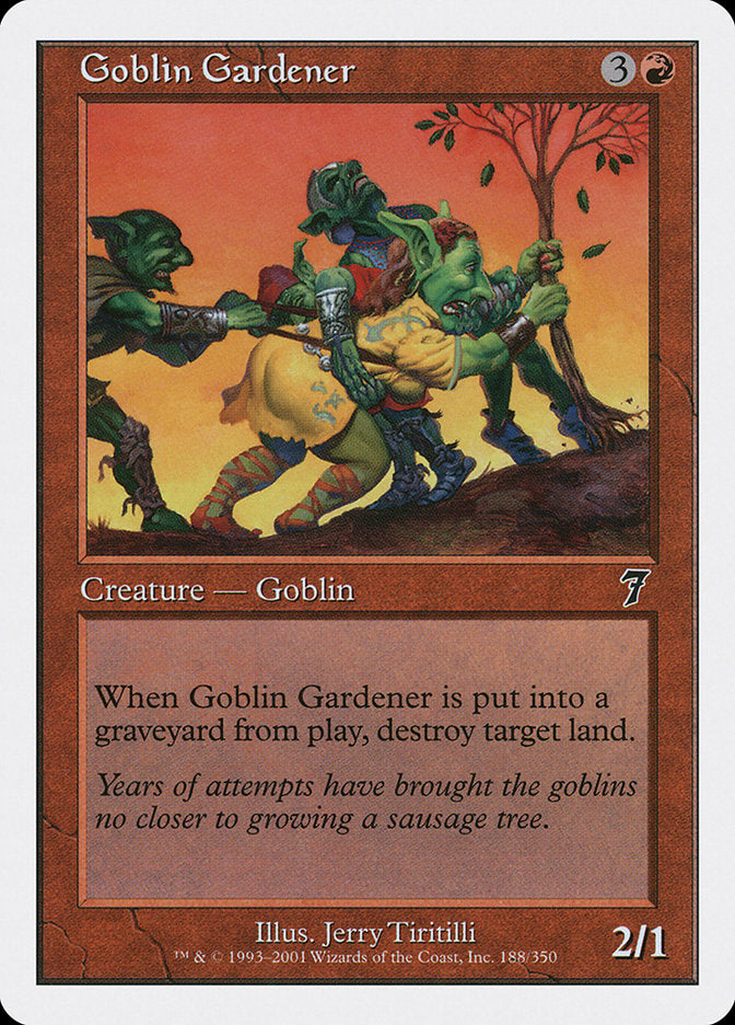 Goblin Gardener [Seventh Edition] | Card Citadel