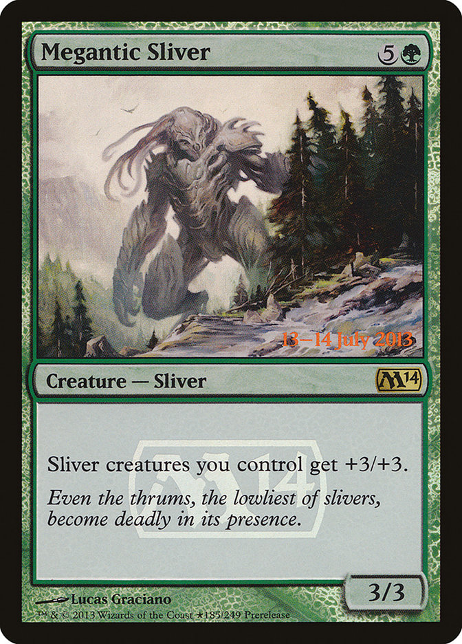 Megantic Sliver [Magic 2014 Promos] | Card Citadel