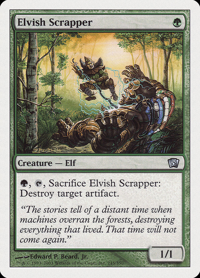 Elvish Scrapper [Eighth Edition] | Card Citadel