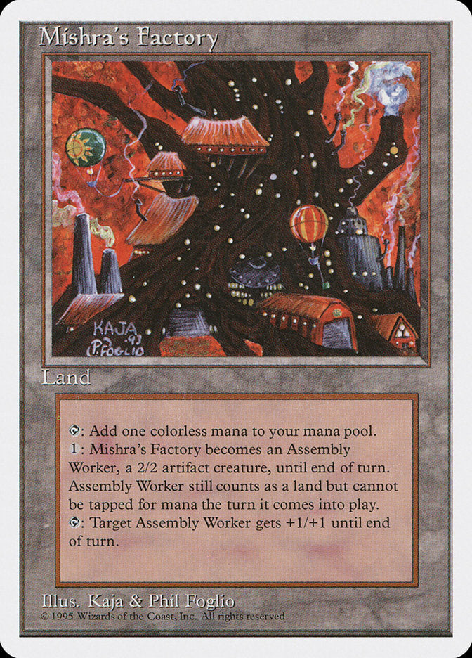 Mishra's Factory [Fourth Edition] | Card Citadel