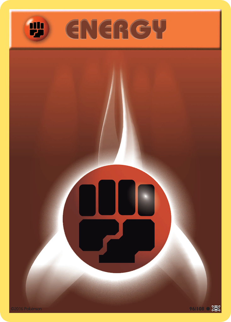 Fighting Energy (96/108) [XY: Evolutions] | Card Citadel