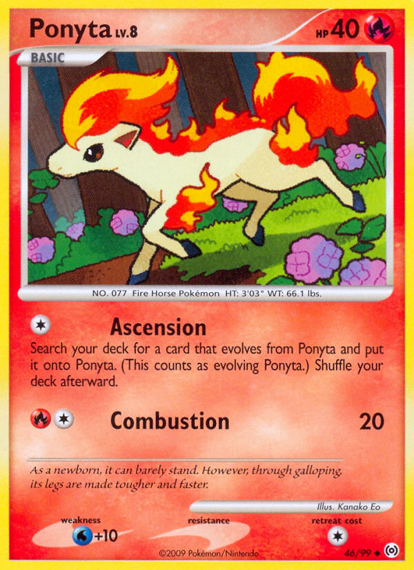 Ponyta (46/99) [Platinum: Arceus] | Card Citadel