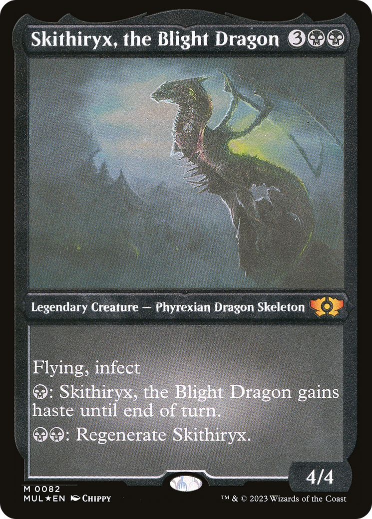 Skithiryx, the Blight Dragon (Foil Etched) [Multiverse Legends] | Card Citadel