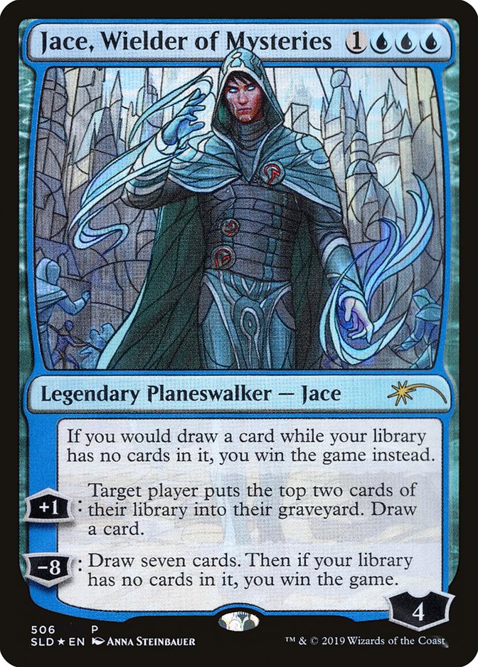 Jace, Wielder of Mysteries (Stained Glass) [Secret Lair Drop Promos] | Card Citadel