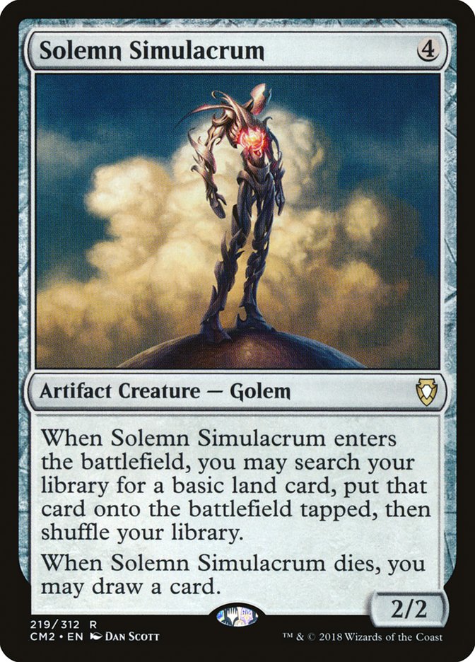 Solemn Simulacrum (219/312) [Commander Anthology Volume II] | Card Citadel