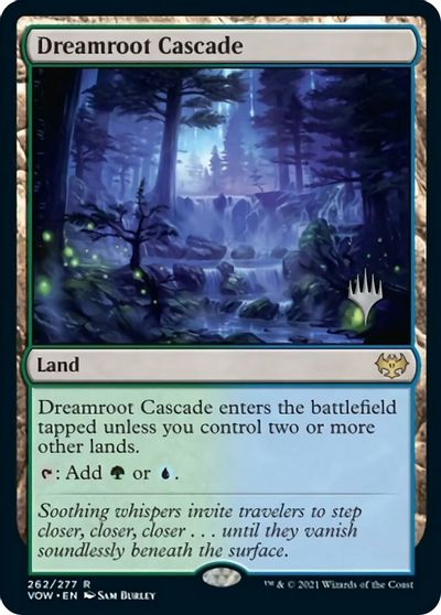 Dreamroot Cascade (Promo Pack) [Innistrad: Crimson Vow Promos] | Card Citadel