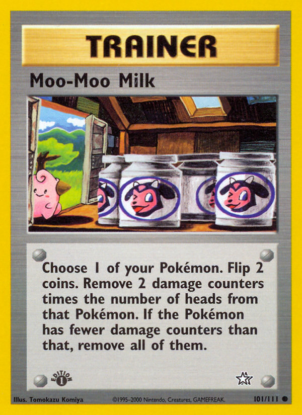 Moo-Moo Milk (101/111) [Neo Genesis 1st Edition] | Card Citadel