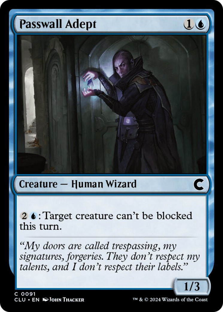 Passwall Adept [Ravnica: Clue Edition] | Card Citadel