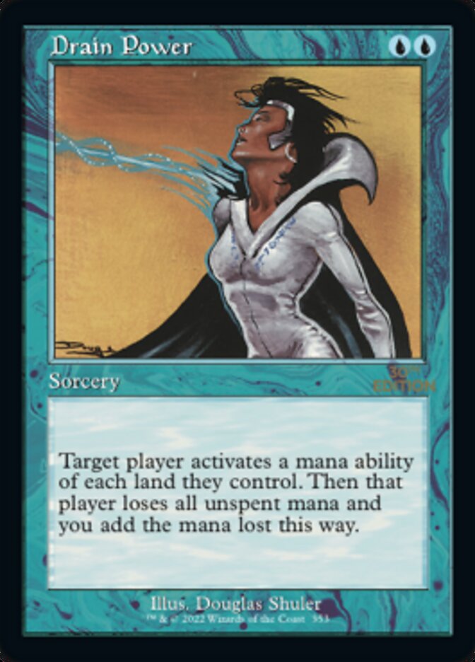 Drain Power (Retro) [30th Anniversary Edition] | Card Citadel