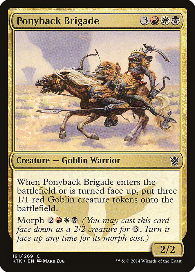 Ponyback Brigade [Khans of Tarkir] | Card Citadel