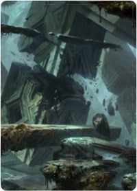 Swamp 3 Art Card [Zendikar Rising Art Series] | Card Citadel