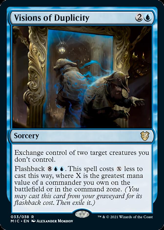 Visions of Duplicity [Innistrad: Midnight Hunt Commander] | Card Citadel