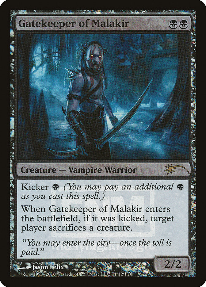 Gatekeeper of Malakir [Friday Night Magic 2010] | Card Citadel