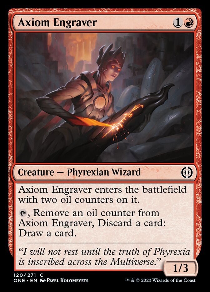 Axiom Engraver [Phyrexia: All Will Be One] | Card Citadel