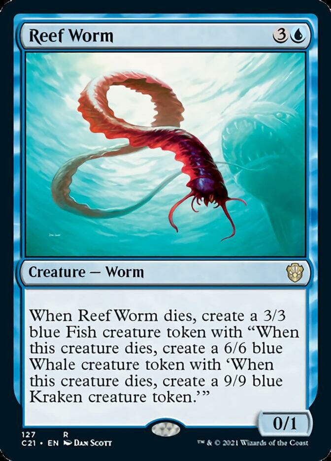 Reef Worm [Commander 2021] | Card Citadel