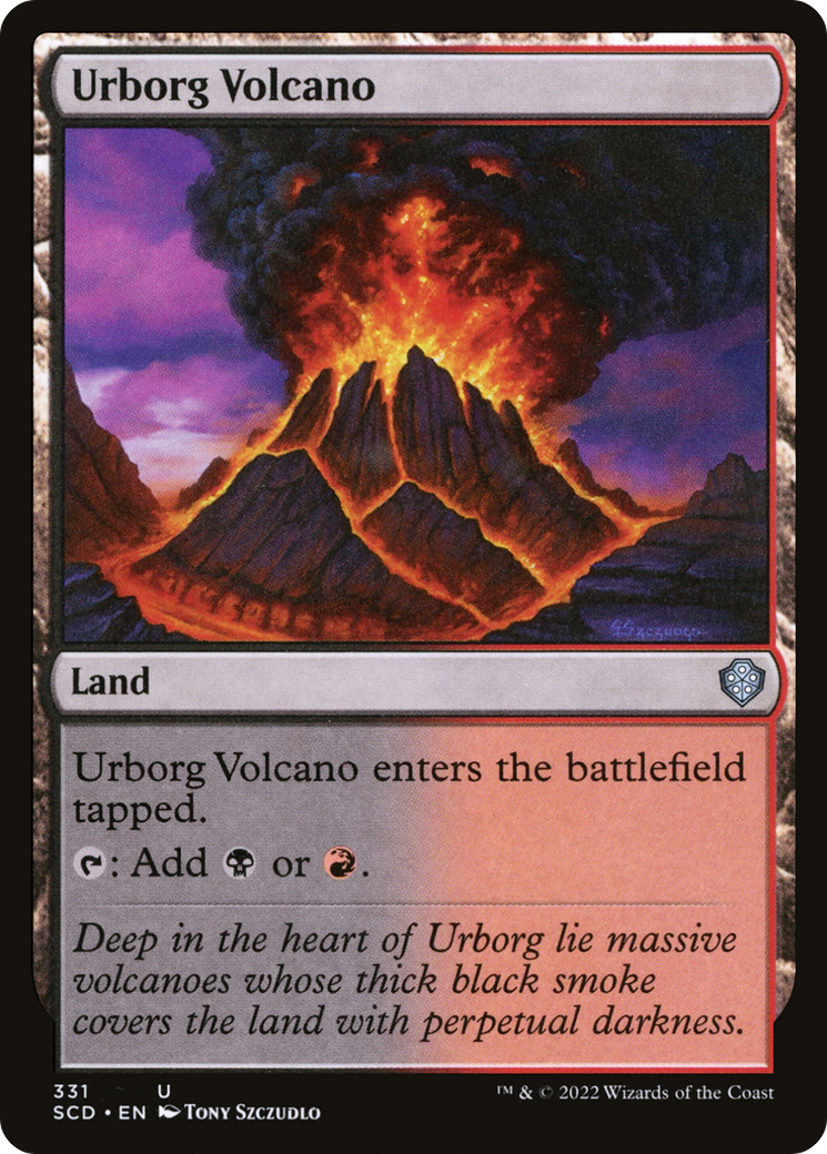 Urborg Volcano [Starter Commander Decks] | Card Citadel