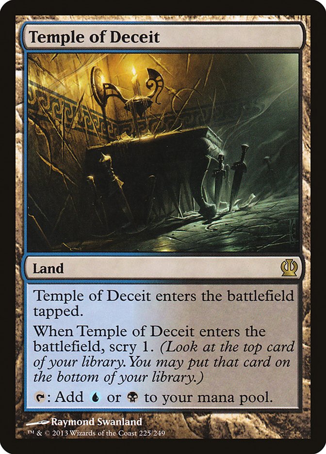 Temple of Deceit [Theros] | Card Citadel