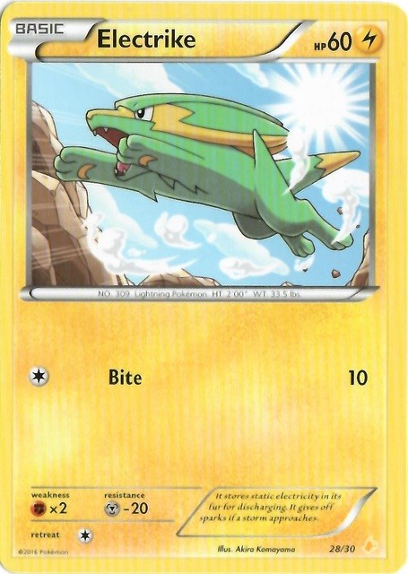 Electrike (28/30) [XY: Trainer Kit 3 - Pikachu Libre] | Card Citadel