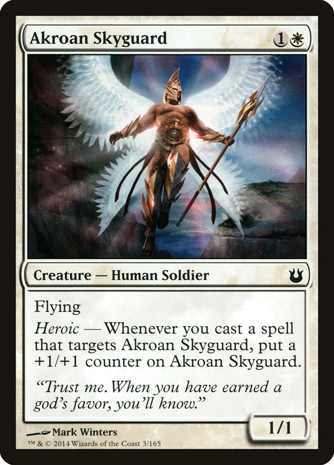 Akroan Skyguard [Born of the Gods] | Card Citadel