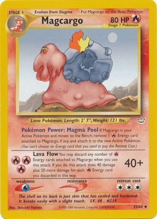 Magcargo (33/64) [Neo Revelation Unlimited] | Card Citadel