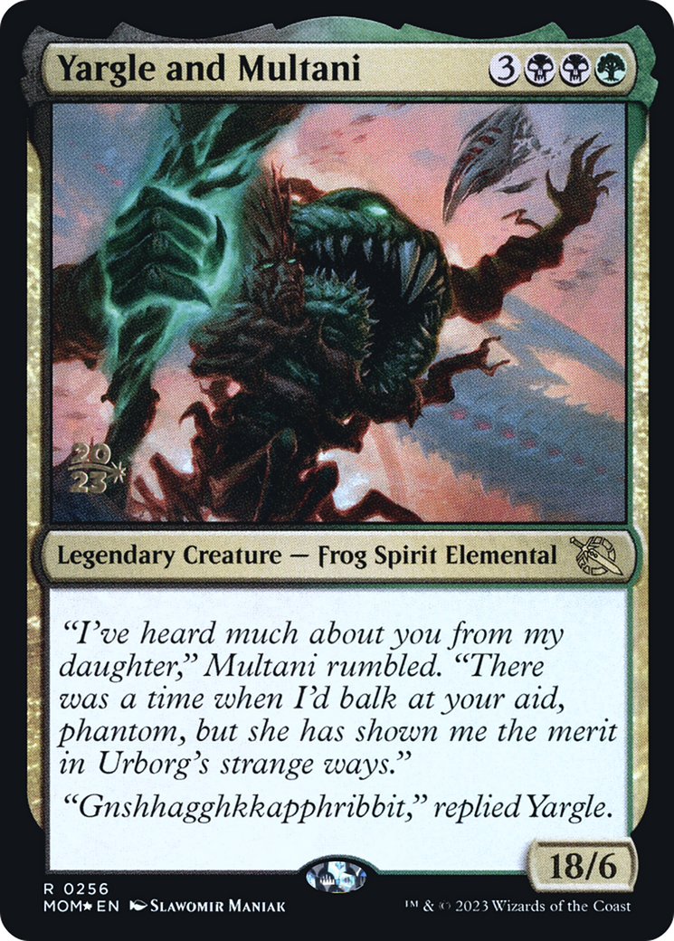 Yargle and Multani [March of the Machine Prerelease Promos] | Card Citadel