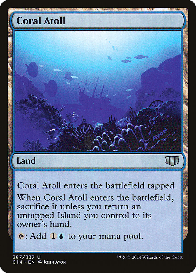 Coral Atoll [Commander 2014] | Card Citadel