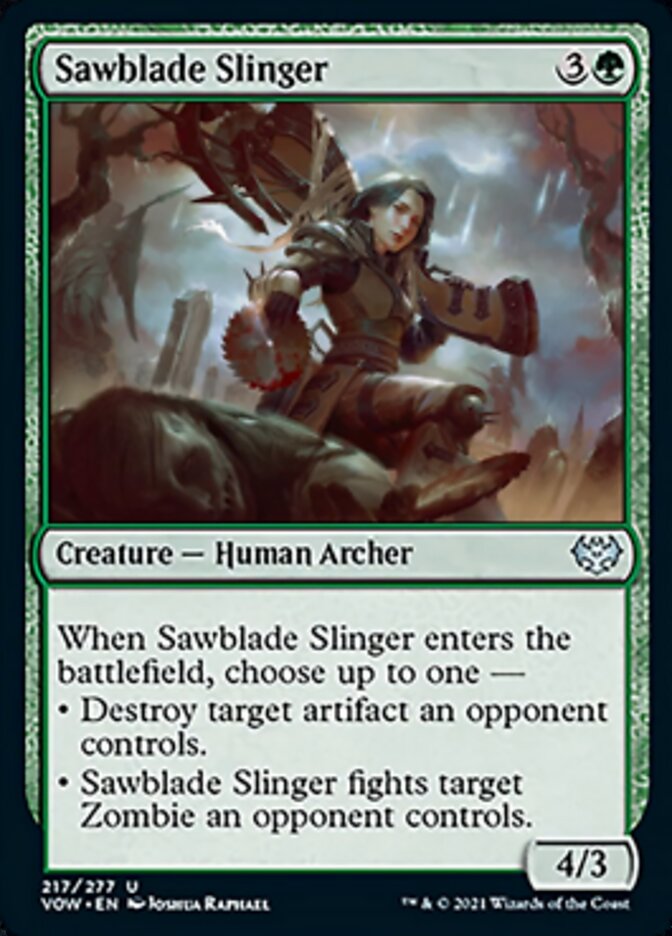 Sawblade Slinger [Innistrad: Crimson Vow] | Card Citadel