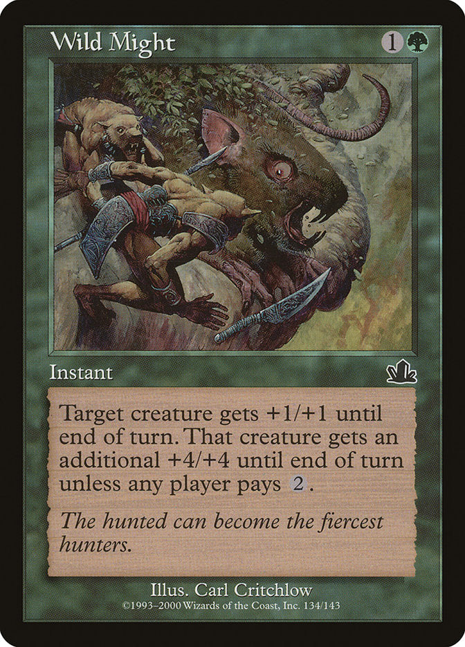 Wild Might [Prophecy] | Card Citadel