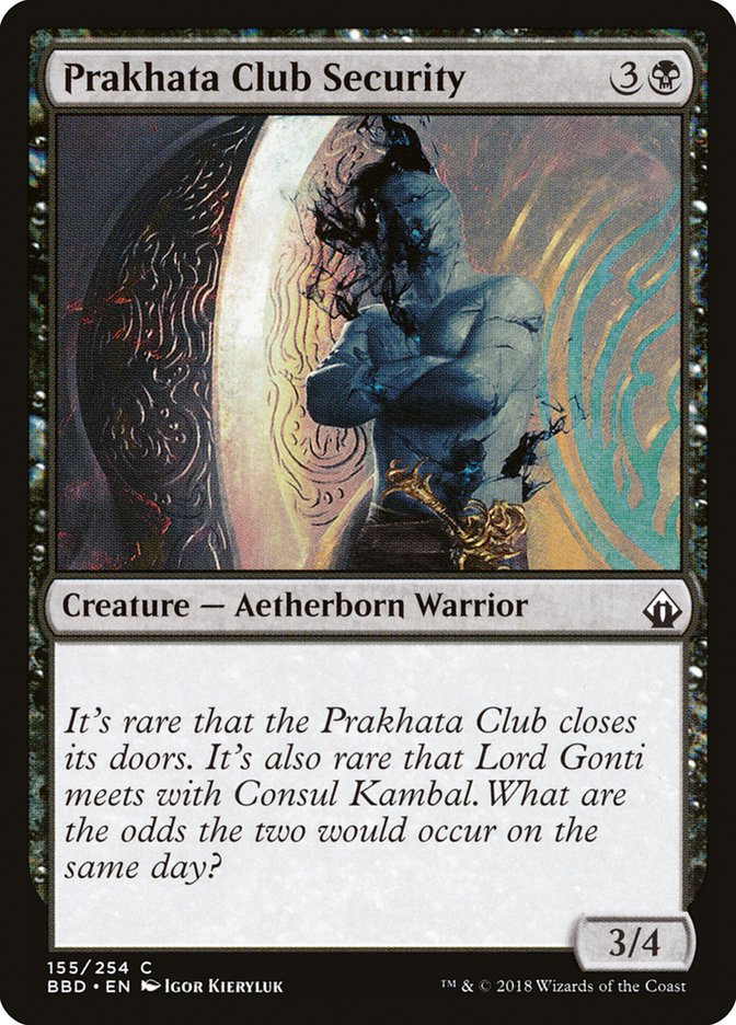 Prakhata Club Security [Battlebond] | Card Citadel