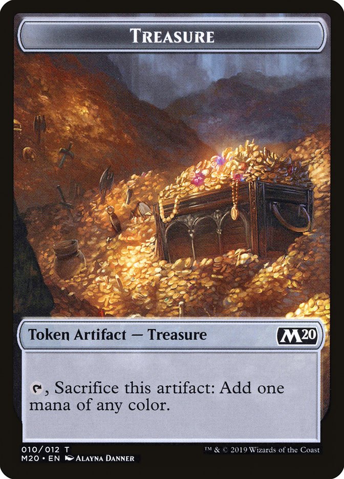 Treasure Token [Core Set 2020 Tokens] | Card Citadel